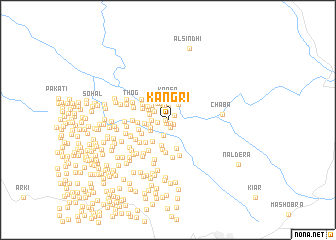 map of Kāngri