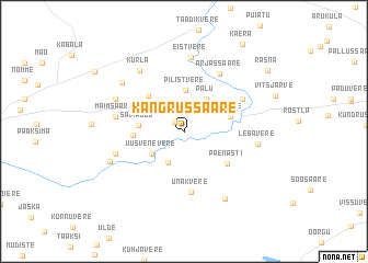 map of Kangrussaare