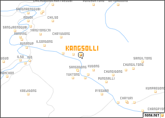 map of Kangsŏl-li