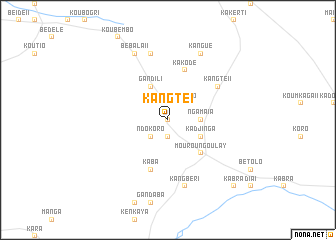 map of Kangté I