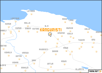 map of Kanguristi