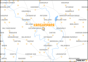 map of Kāngurpāra