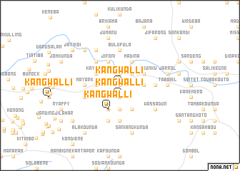 map of Kangwalli