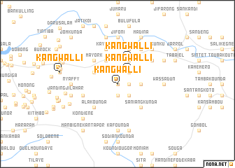 map of Kangwalli