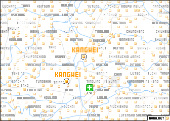 map of Kang-wei