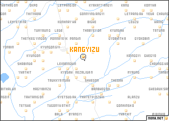 map of Kangyizu