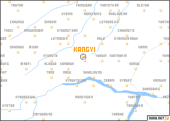 map of Kangyi