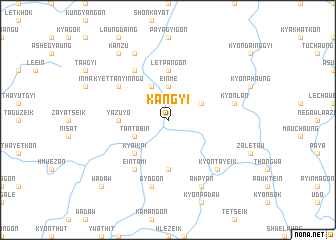 map of Kangyi