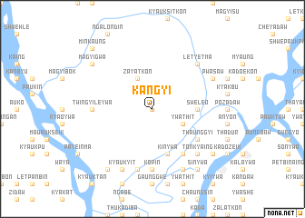 map of Kangyi