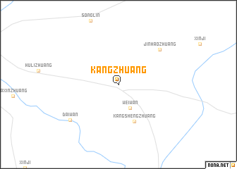 map of Kangzhuang