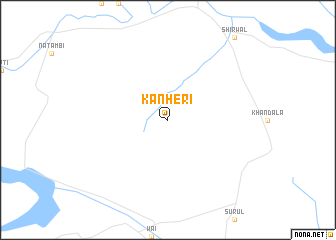 map of Kanheri