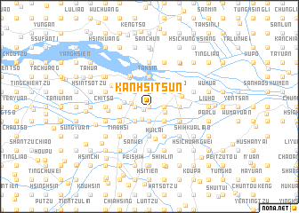 map of Kan-hsi-ts\