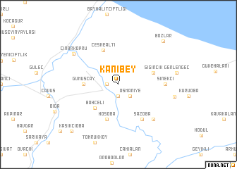 map of Kânibey