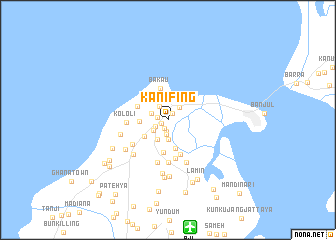 map of Kanifing