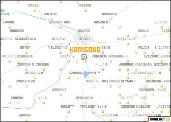 map of Kanigowo