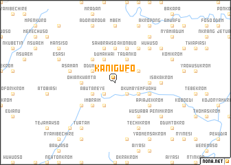 map of Kanigufo