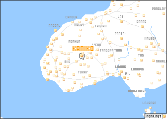 map of Kan Iko
