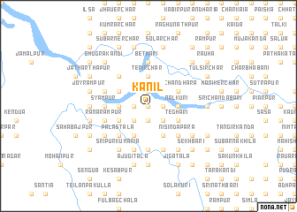 map of Kānil