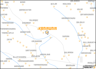 map of Kānī Munim