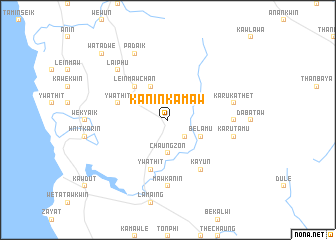 map of Kaninkamaw