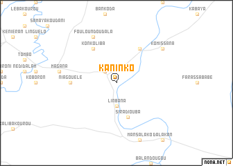 map of Kaninko