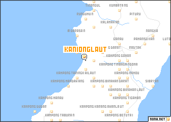 map of Kaniong Laut