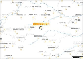 map of Kānī Pahan