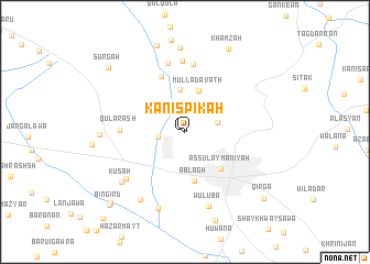 map of Kānī Spīkah