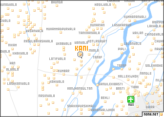 map of Kani
