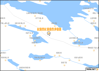 map of Kankaanpää