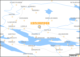 map of Kankaanpää