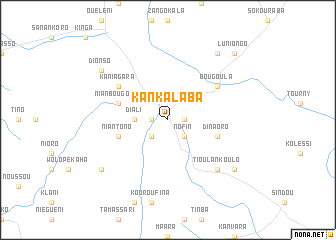 map of Kankalaba