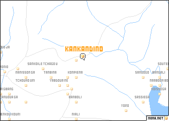 map of Kankandino