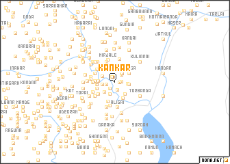 map of Kankār