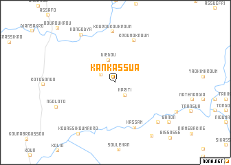 map of Kankassua