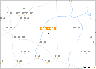 map of Kankono