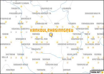 map of Kankoulrha-Sinngreu