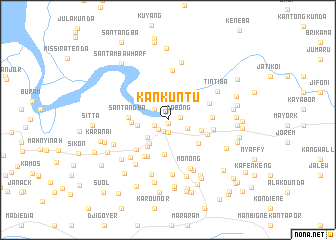 map of Kankuntu