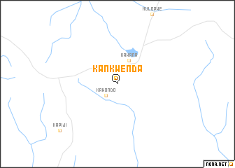 map of Kankwenda