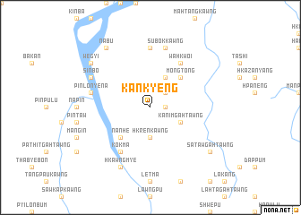 map of Kankyeng