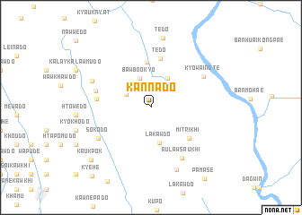 map of Kannado