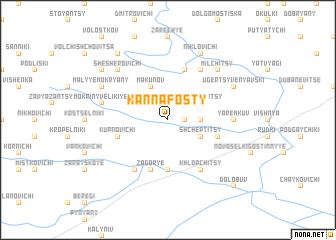 map of Kannafosty