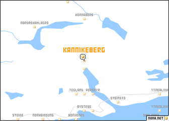 map of Kannikeberg