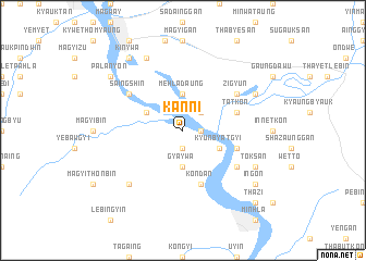 map of Kanni