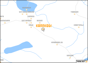 map of Kannkodi