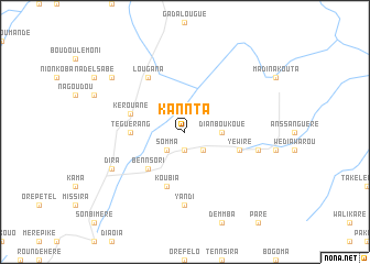 map of Kannta