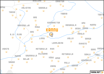 map of Kännu