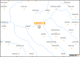 map of Kannya