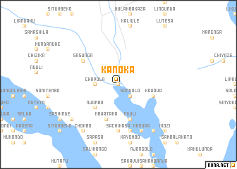 map of Kanoka