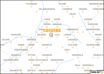 map of Kanomba